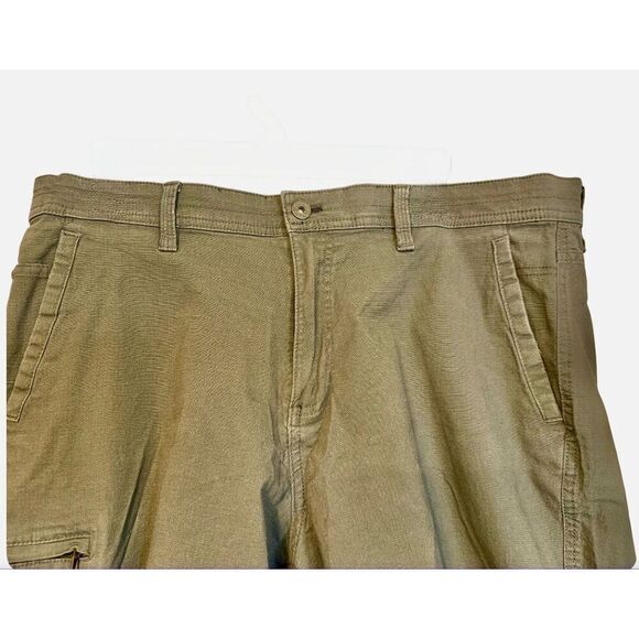 Weatherproof Men’s Shorts Sz. 38 Olive Green - Picture 6 of 7